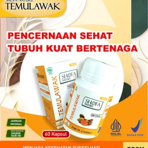 Shofa Nature Kapsul Temulawak 60 kapsul Menjaga Kesehatan Hati dan Lambung