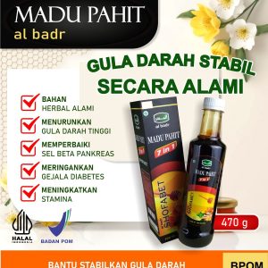 Madu Pahit 5 in 1 Al Badr 470 gram Obat Herbal Diabetes