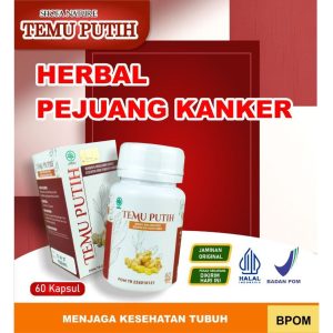 Kapsul Temu Putih 60 Kapsul Herbal Kanker