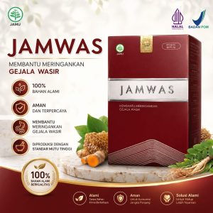 Kapsul Jamwas 60 kapsul Herbal Wasir