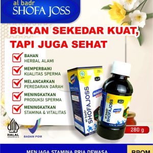 Madu Shofa Joss 280 gram Madu Obat Kuat Pria