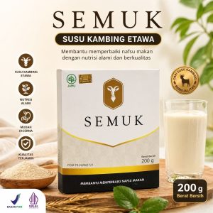 Susu Kambing Semuk 200gr Susu Penambah Napsu Makan