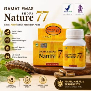 Kapsul Gamat Emas 77